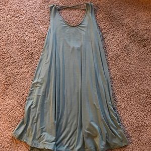 Open back flowy dress